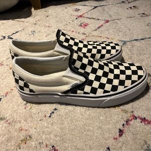 Checkerboard Vans